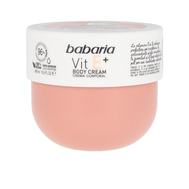 Vitamin E+ Body Cream 100% Vegan 400 ml