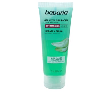 After Sun Facial Gel Aloe Y Ácido Hialurónico 75 ml
