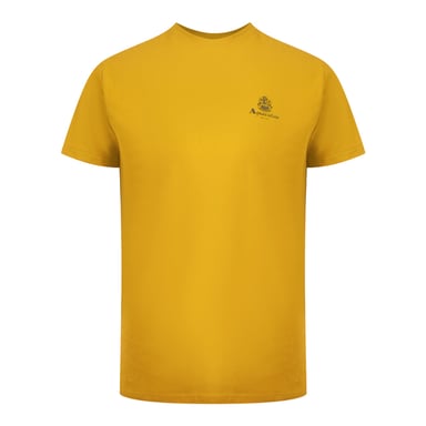 Camiseta Aquascutum Active Con Logo Pequeño, Té Chai