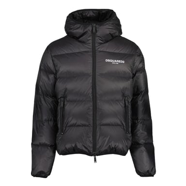 Chaqueta De Plumas Negra Dsquared2