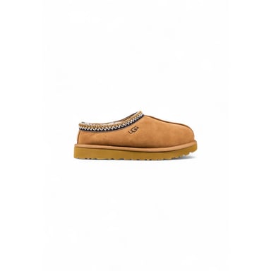 Botas Cortas de Cuero Beige UGG