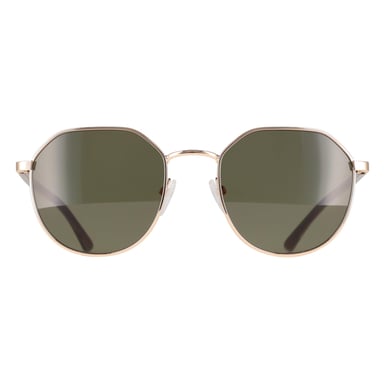 Calvin Klein CK22103S 717 gafas de sol verde sólido dorado