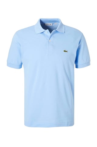 Lacoste Polo SS L1212 Polo de corte clásico azul claro
