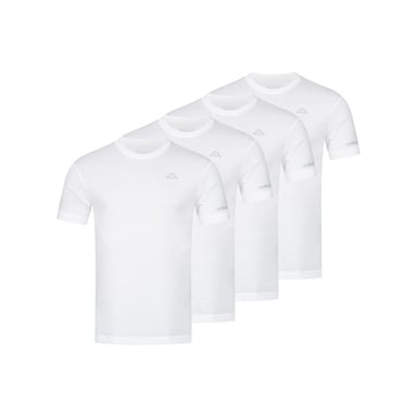 Kappa 4-Pack T-Shirt BASIC in White