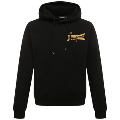 Sudadera Con Capucha Negra Con Logo Cool Fit De Dsquared2