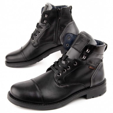 Bota De Piel Para Hombre. Purapiel Bottiel3 104919