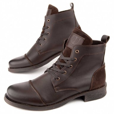 Bota De Piel Para Hombre. Purapiel Bottiel 104917
