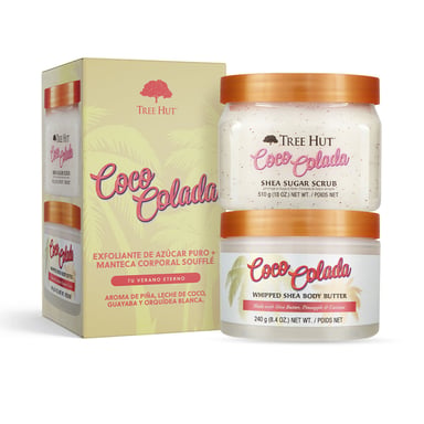 Exfoliante + Manteca Corporal Coco Colada Estuche 2 pz