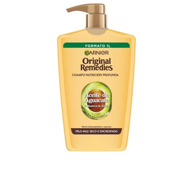 Original Remedies Champú Aguacate Y Karité 1000 ml