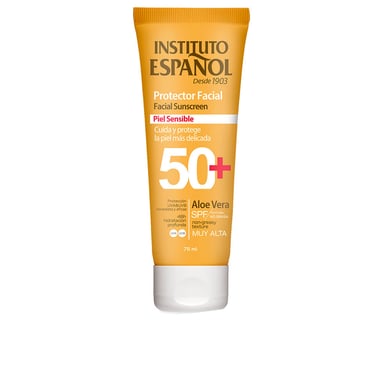 Protector Solar Facial Piel Sensible Spf50+ 75 ml