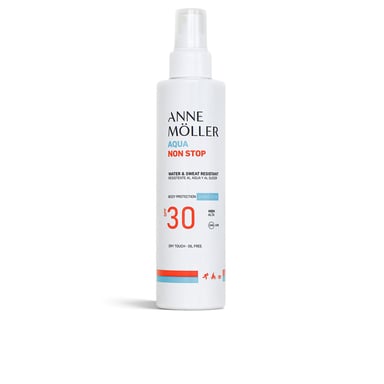 Aqua Non Stop Resistente Al Agua Y Al Sudor Spray Lotion Spf30 175 ml
