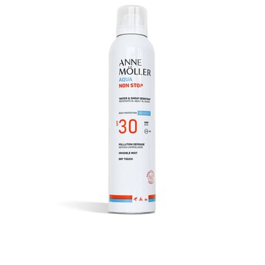 Aqua Non Stop Resistente Al Agua Y Al Sudor Body Spray Spf30 200 ml