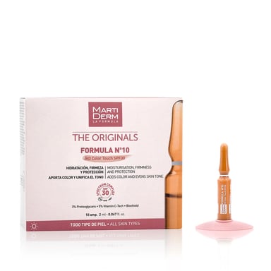 The Originals Formula Nº10 Ampollas Spf30 10 X 2 ml