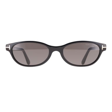 Gafas de sol Tom Ford Chloe-02 FT1310 01A negro brillante gris claro espejo