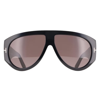 Gafas de sol Tom Ford Bronson FT1044 01A negro brillante gris claro espejo