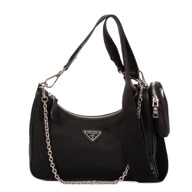 Prada Re-Edition 2005 en negro Lienzo