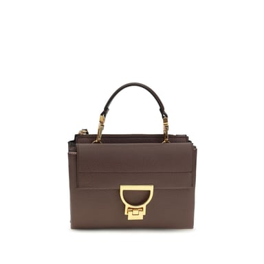Bolso de mano Coccinelle de piel de ternera marrón Bos Taurus