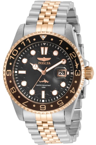 Invicta Pro Diver 30626 Reloj de Hombre - Movimiento de Cuarzo - Acero Inoxidable con Esfera Negra - 43 mm
