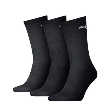 PUMA Crew 3Pck Black Socks