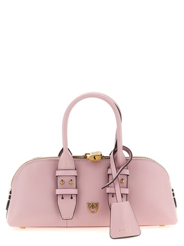 Bolso de mano PINKO de piel de vaca multicolor