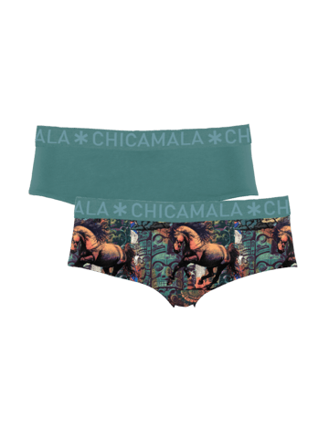 Chicamala Bragas para Mujer - Pack de 2 - Ropa Interior para Mujer