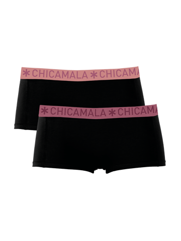 Chicamala Braguitas Bóxer para Mujer - Pack de 2 - Ropa Interior para Mujer