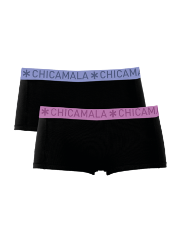 Chicamala Braguitas Bóxer para Mujer - Pack de 2 - Ropa Interior para Mujer