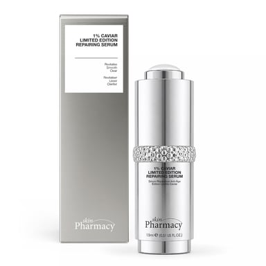 skinPharmacy Sérum reparador antiedad de edición limitada con 1 % de caviar, 30 ml.