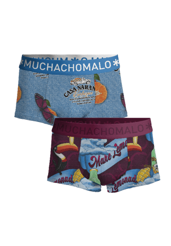 Muchachomalo Trunks para Hombre - Pack de 2 - Ropa Interior para Hombre