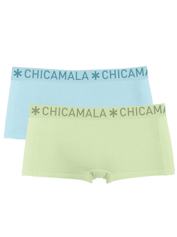 Chicamala Braguitas Bóxer para Mujer - Pack de 2 - Ropa Interior para Mujer