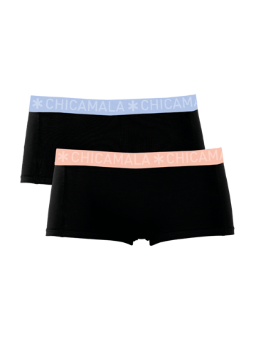 Chicamala Braguitas Bóxer para Mujer - Pack de 2 - Ropa Interior para Mujer