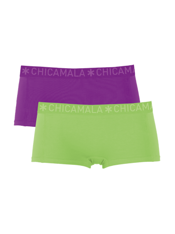 Chicamala Braguitas Bóxer para Mujer - Pack de 2 - Ropa Interior para Mujer