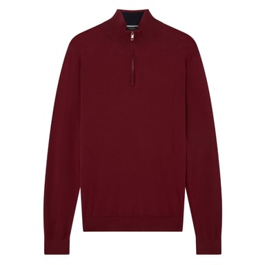 Media Cremallera Ted Baker Artiss Core Color Granate