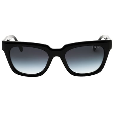 Gafas De Sol Guess Negras Brillantes Con Efecto Degradado Ahumado