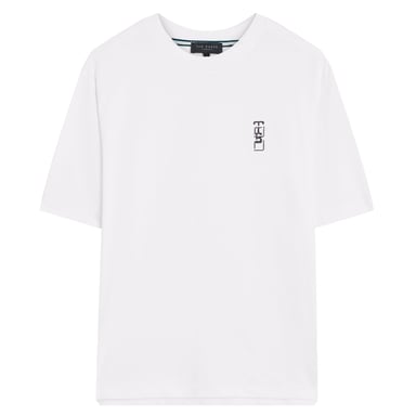 Camiseta Blanca De La Marca Ted Baker Kuyrt