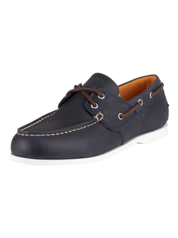 Timberland Náuticos De Piel Cedar Bay, Azul