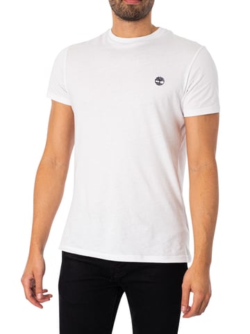 Timberland Camiseta Ajustada Dunstan River, Blanco