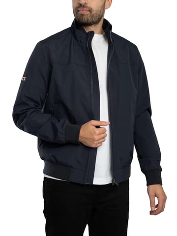 Superdry Chaqueta Harrington De Nailon, Azul