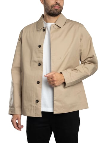 Barbour Chaqueta Corta Impermeable Rokig, Beige