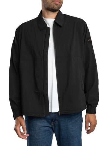 BOSS Chaqueta Bomber Layok, Negro