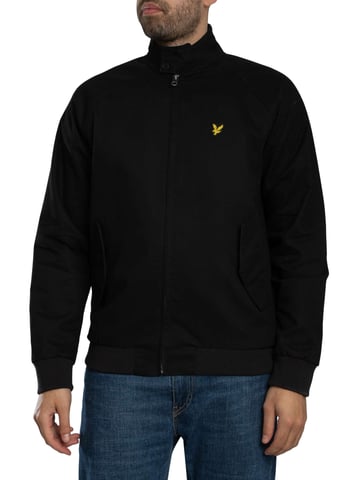 Lyle & Scott Chaqueta Harrington De Algodón, Negro