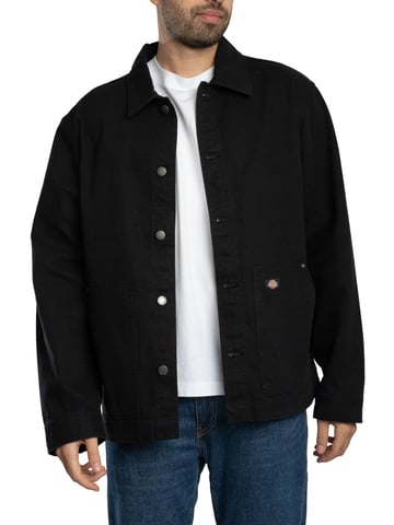 Dickies Chaqueta De Lona Sin Forro, Negro