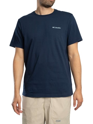 Columbia Camiseta Con El Logo De CSC En La Espalda, Azul