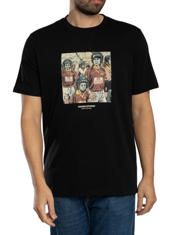Weekend Offender Camiseta Gráfica Roma, Negro