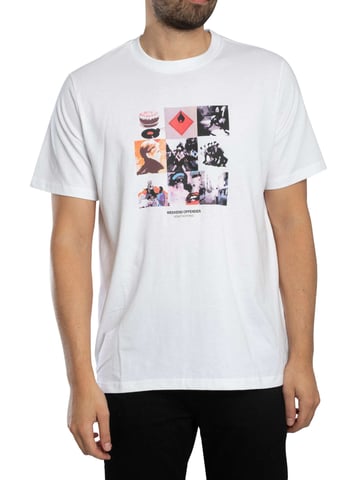 Weekend Offender Camiseta Con Gráfico Bajo, Blanco
