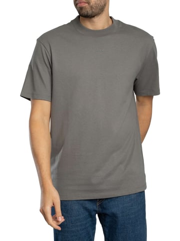 HUGO Camiseta Con Logo De Dapolino, Gris