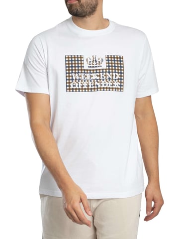 Weekend Offender Camiseta Gráfica Shevchenko, Blanco