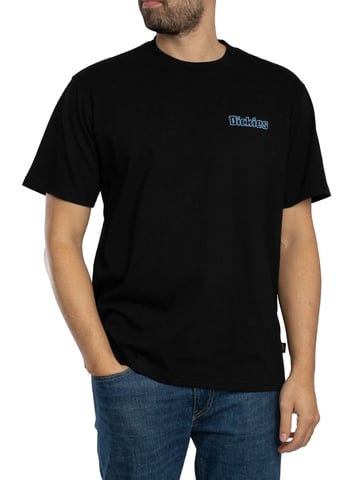 Dickies Camiseta Gráfica Con Espalda Fairland, Negro