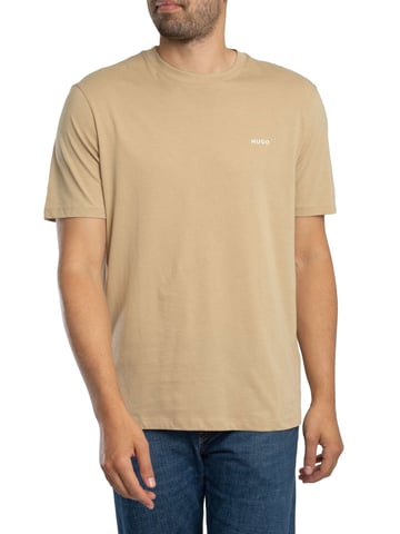 HUGO Camiseta Con Logotipo Dero222, Beige