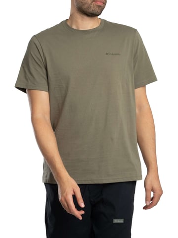 Columbia Camiseta Con Logo En La Espalda, Verde